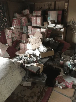 日光市の遺品整理前の室内写真02