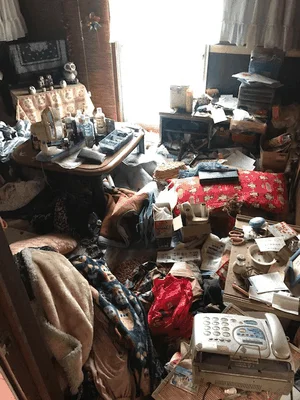 日光市の遺品整理前の室内写真04