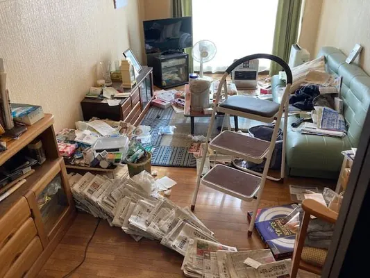 栃木市 / 遺品整理・エアコン撤去前 04