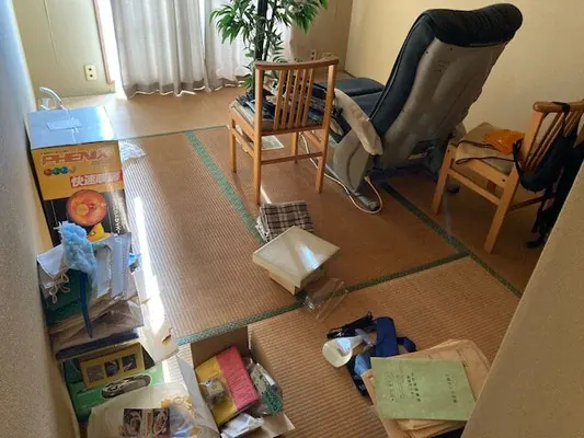栃木市 / 遺品整理・エアコン撤去前 05