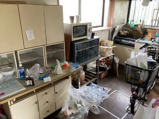 栃木市 / 遺品整理・スロープ解体・自動車処分前 01