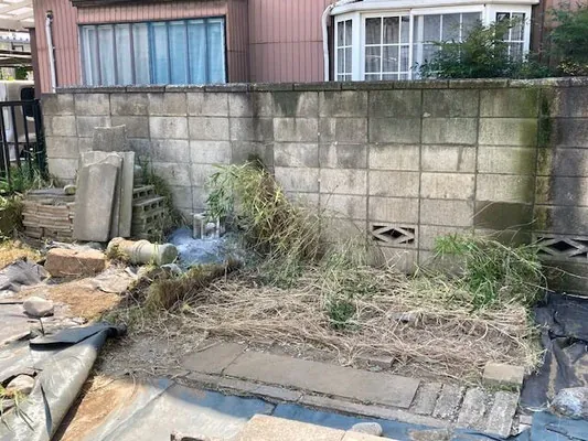 宇都宮市 / 空き家の遺品整理・物置、ガレージ解体後 04