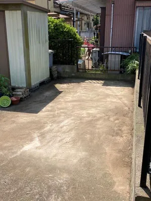 宇都宮市 / 空き家の遺品整理・物置、ガレージ解体後 05