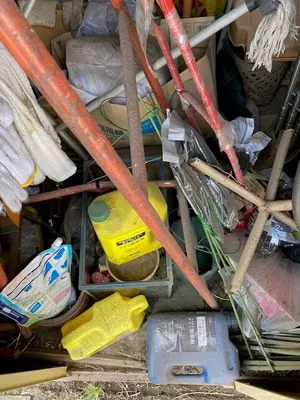 宇都宮市 / 空き家の遺品整理・物置、ガレージ解体前 05