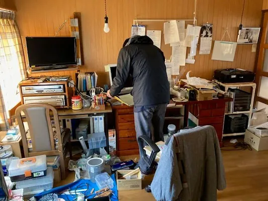 小山市 / 空き家の遺品整理前 04