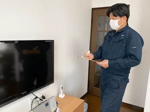 現地確認とお見積りのイメージ