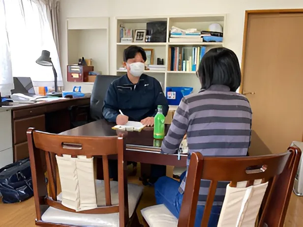ご契約と日程調整のイメージ